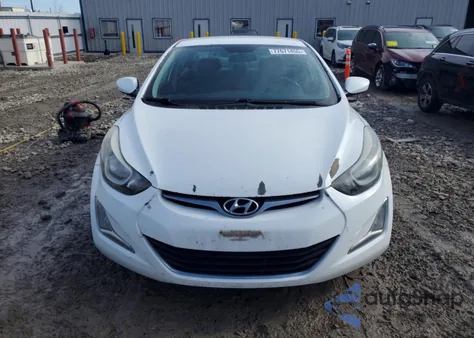2014 Hyundai Elantra Se z USA, uszkodzony, nr VIN 5NPDH4AE2EH470326